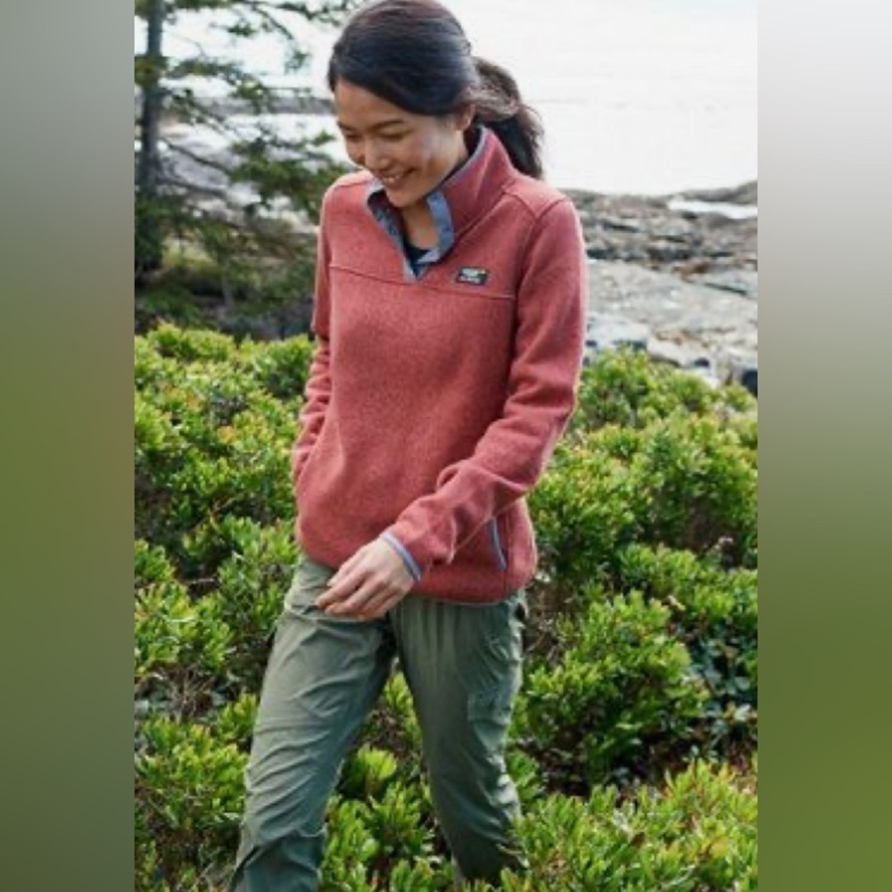 LL Bean Fleece Pullover